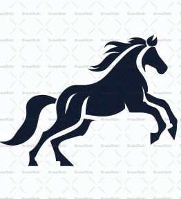 Galoppierendes Pferd